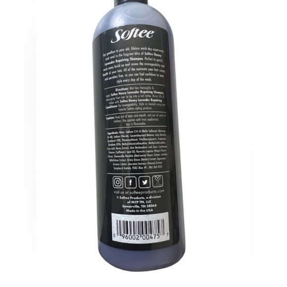 New Softee Honey Lavender Healthy Growth Shampoo and Conditioner - Picture 6 of 6